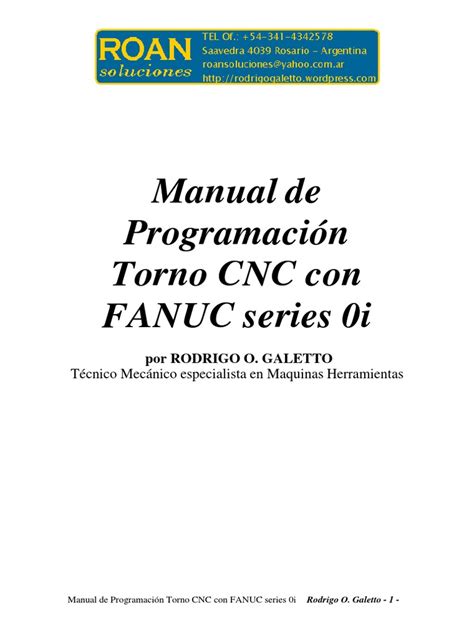 manual de programación torno cnc fanuc pdf|fanuc cnc manual.